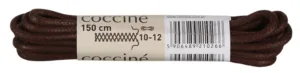Шнурівки тонкі 100 корич/вощені
