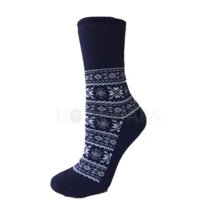 арт 150 (23-25, 386 Т.синій)махра,сер.,б/рез.,сніжинки, Ж.НП