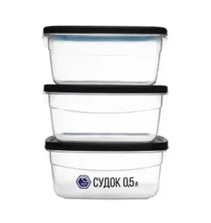 НБ Ємкостей "Універсальний" №92 Чорна кр.(3х0,5л.)