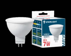 Лампа ENERLIGHT MR-16/G5.3 4100K LED 7 Вт