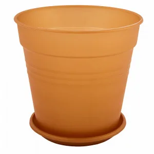 Вазон 114015 "Глорія" з/підстав. 11*10,2см (бронз)