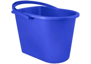122024 Відро прямокут. 14л. (синє)