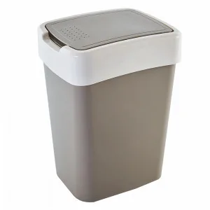 Відро "Євро" 10л д/сміття 122066 (какао/біла роза)