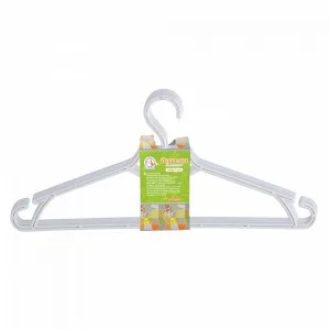 Вішалка 121073 ВЕЛИКА 5шт (біла роза)