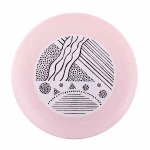 Тарілка "ДЕКОР" d22см (Lines,169072 СВ.рожева)