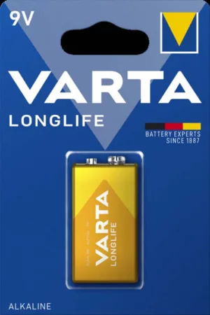 VARTA Бат-ка LONGLIFE Alkaline Bli "КРОНА"6LR61
