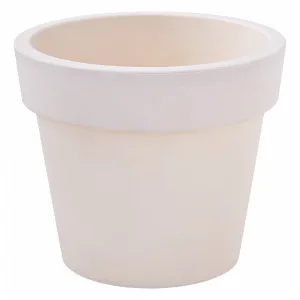 Вазон 115073 "Гамма" 26*22см (біла роза)