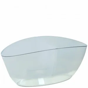 Вазон 115050 "Орхідея" 32*14 Овал зі вст. (прозор./5шт/10)