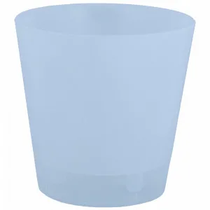 Вазон 114038 зі вст."Деко" 13*12,5 (ПРОЗОР.)