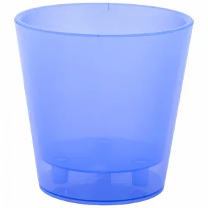 Вазон 114038 зі вст."Деко" 13*12,5 (ПРОЗОР.фіолет.)