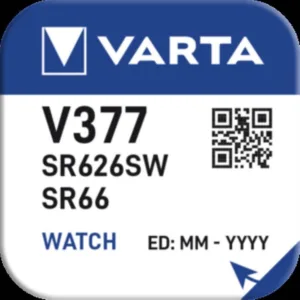 VARTA Бат-ка (годин. 1,55V) WATCH V 377/SR 626