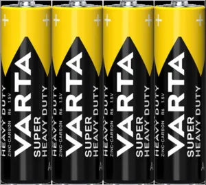 VARTA Бат-ка Zink-Carbon SUPERLIFE ФОЛЬГА 4шт  AA