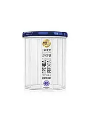 Ємкість д/сипучих продуктів № 84 Синій Перламут 1,5л
