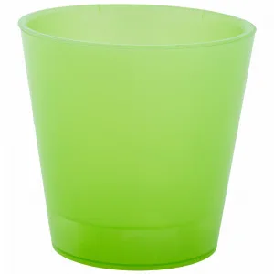 Вазон 114039 зі вст."Деко" 16х15,5 (ПРОЗОР.салатов.)