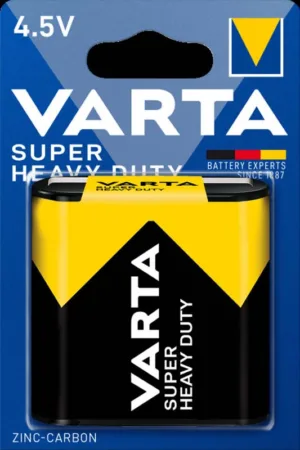 VARTA Бат-ка Zink-Carbon SUPERLIFE Bli 3R12P "квадрат" 4.5V