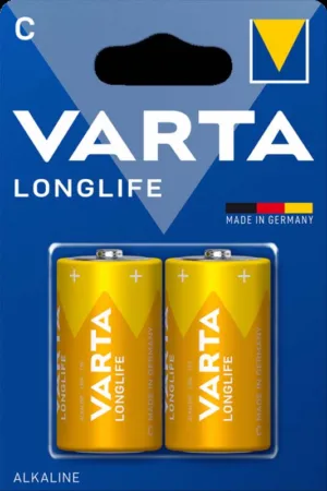 VARTA Бат-ка LONGLIFE Alkaline Bli 2 "C"
