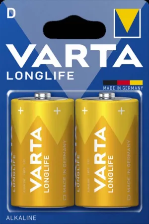 VARTA Бат-ка LONGLIFE Alkaline Bli 2 "D"