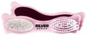 STK 64 Пемза-щітка, наждак  д/пят рожева стопа 3в1