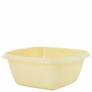 Таз 121046 "Євро" квадратний 9л (жовтий)