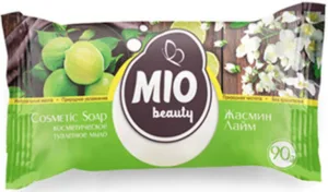 ТМ"Mio Beauty" мило туалетне тверде, косм.марка , 90 г."Лайм Жасмин"