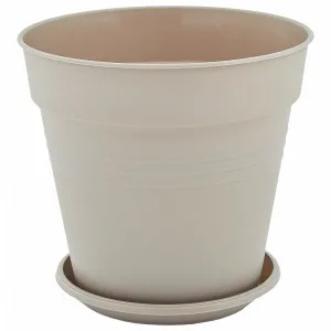 Вазон 114018 "Глорія" з/підстав. 18,5*18см (какао)