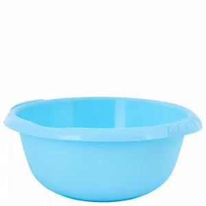 Таз 121058 "Євро" круглий 9л (блакит.крижаний)