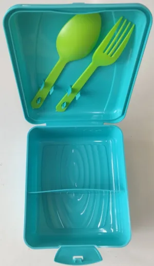 Контейнер "Ланчбокс" (бірюз.)