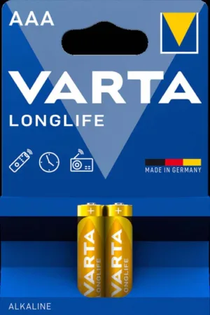 VARTA Бат-ка LONGLIFE Alkaline Bli 2шт. AAA