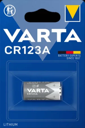 VARTA Бат-ка LITHIUM CR 123A 3V Bli 1