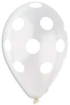 Кульки GS110#092 круглі горох прозорі#0928-157(12"-30cm)(100шт)