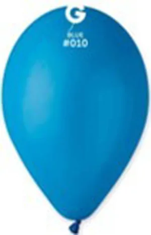 Кульки пастельні G90#010 сині,(10"-26см) (100 шт/уп)