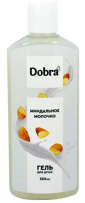 "Dobra" гель для душу "Мигдальне молочко" 350мл