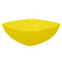 Тарілка 167061 (глибока 150*150*55 0,5л (жовто ПРОЗ.)
