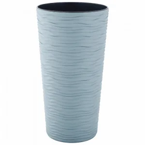 Вазон "Ф'южн" 115047 (d27х51см сиз.блакитний)