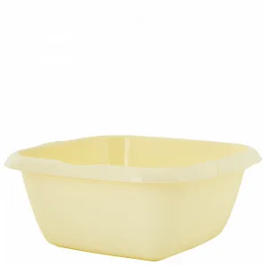 Таз 121045 "Євро" квадратний 6л (жовтий)