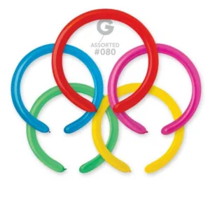 Кульки ассорті D4-80 д/моделювання (ШДМ-260)(100шт)