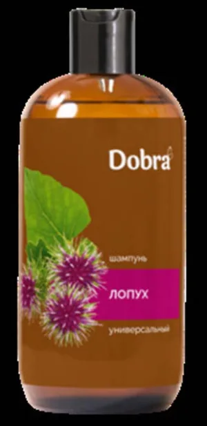 "Dobra" Шампунь "Лопух" (д/всіх типів волосся) 500мл