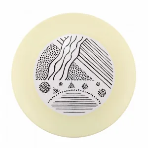 Тарілка "ДЕКОР" d22см (Lines,169072 жовта)