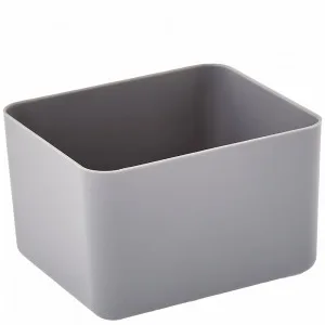 Лоток 127043 універсальний 73*63*45 мл (сірий мат)