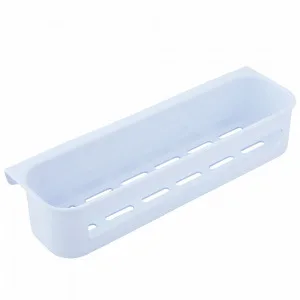 Поличка 127047 для ванної прямокутна (біла)