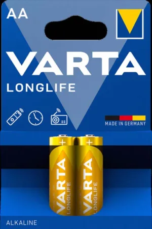 VARTA Бат-ка LONGLIFE Alkaline Bli 2шт. AA