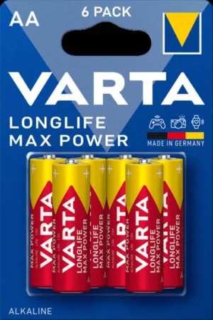 VARTA Бат-ка LONGLIFE Alkaline MAX POWER  AA (Bli)