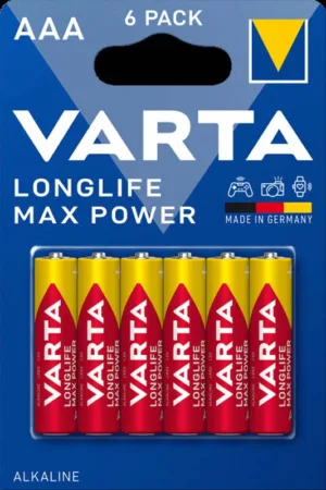 VARTA Бат-ка LONGLIFE Alkaline MAX POWER AAA (Bli)