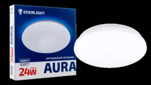 Cвітильник ENERLIGHT LED стельовий "AURA" 24Вт 4000К