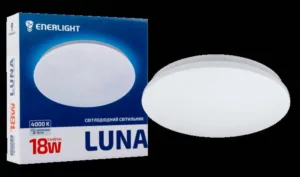 Cвітильник ENERLIGHT LED стельовий "LUNA" 18Вт 4000К