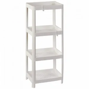 Поличка 127062 прямокутна (біла)