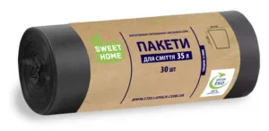 Пакети д/сміття SWEET HOME LDPE  35л/30шт