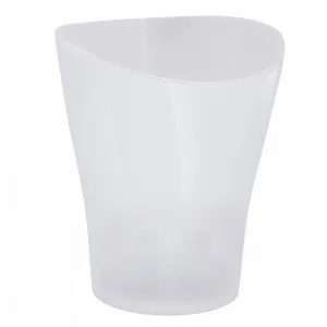 Вазон 114050 "Ніка" 13*15,5 д/орхідей (біла ПЕРЛИНА)