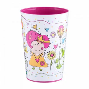 Стакан 169070 "ДЕКОР" 0,4л (MAGIC Т.РОЖЕВ.)