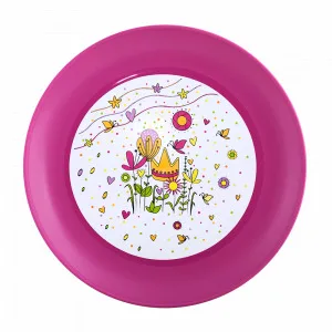 Тарілка "ДЕКОР" d22см (Magic,169072 т.рож.)